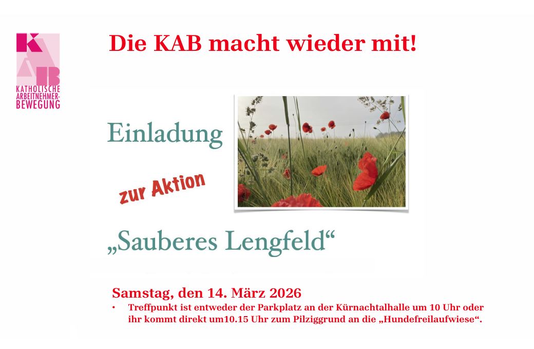 sauberes Lengfeld